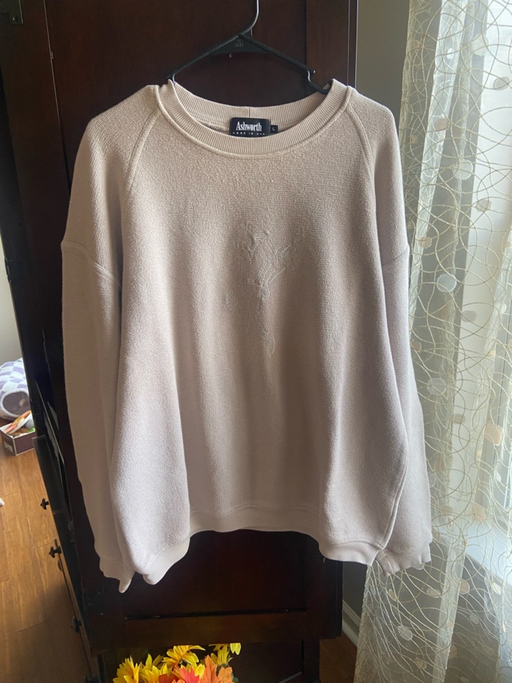 Ashworth Men's Crewneck Sweater - Soft Taupe